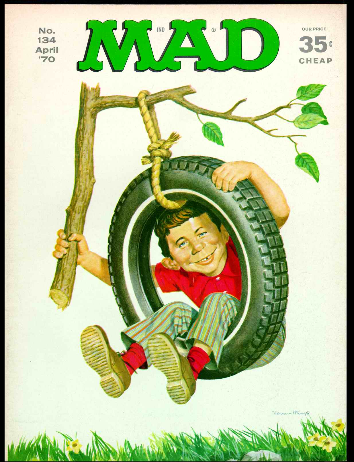 Mad #134 cover