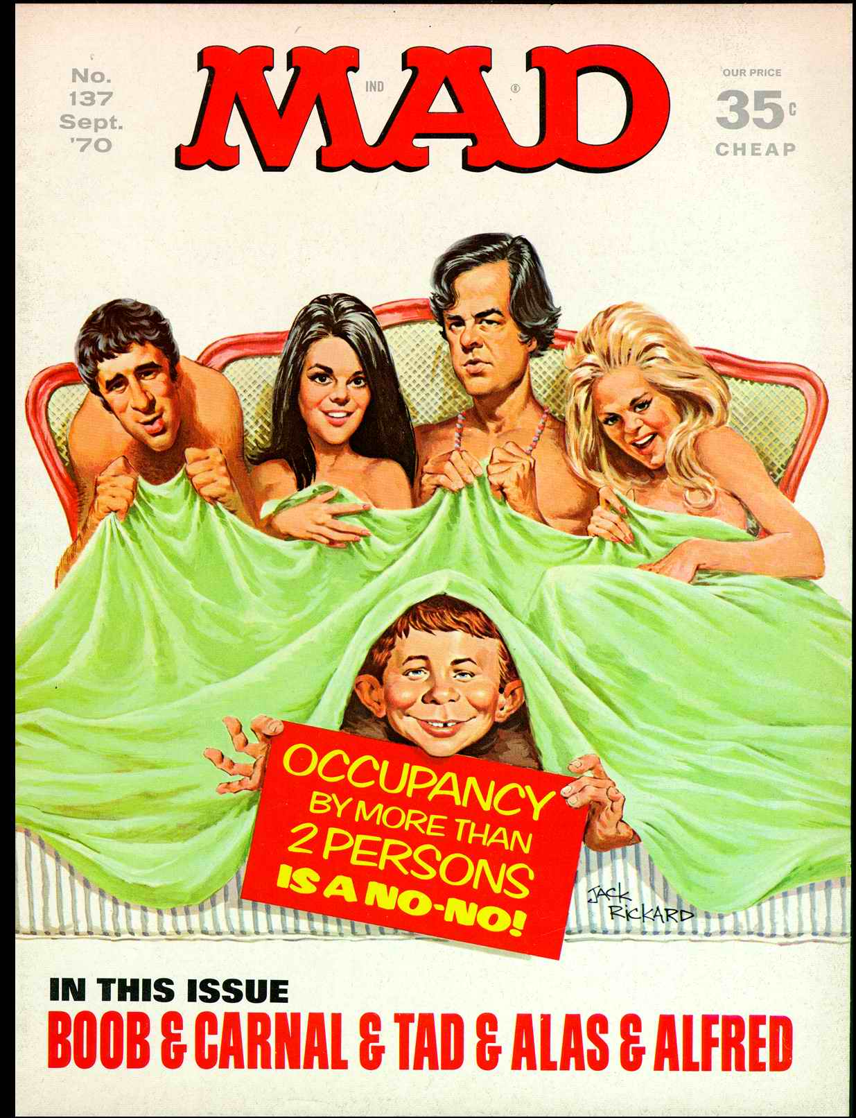 Mad #137 cover