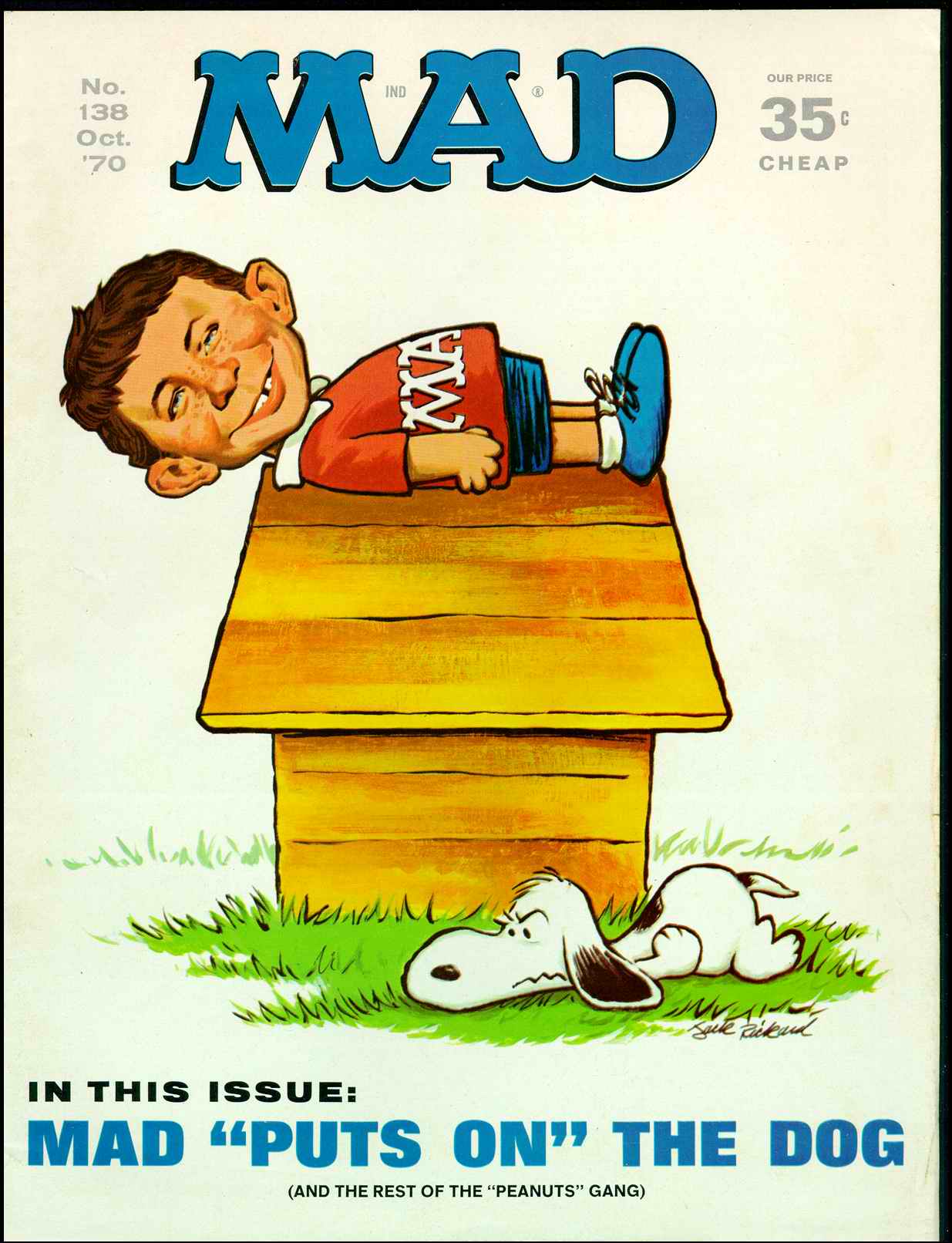 Mad #138 cover