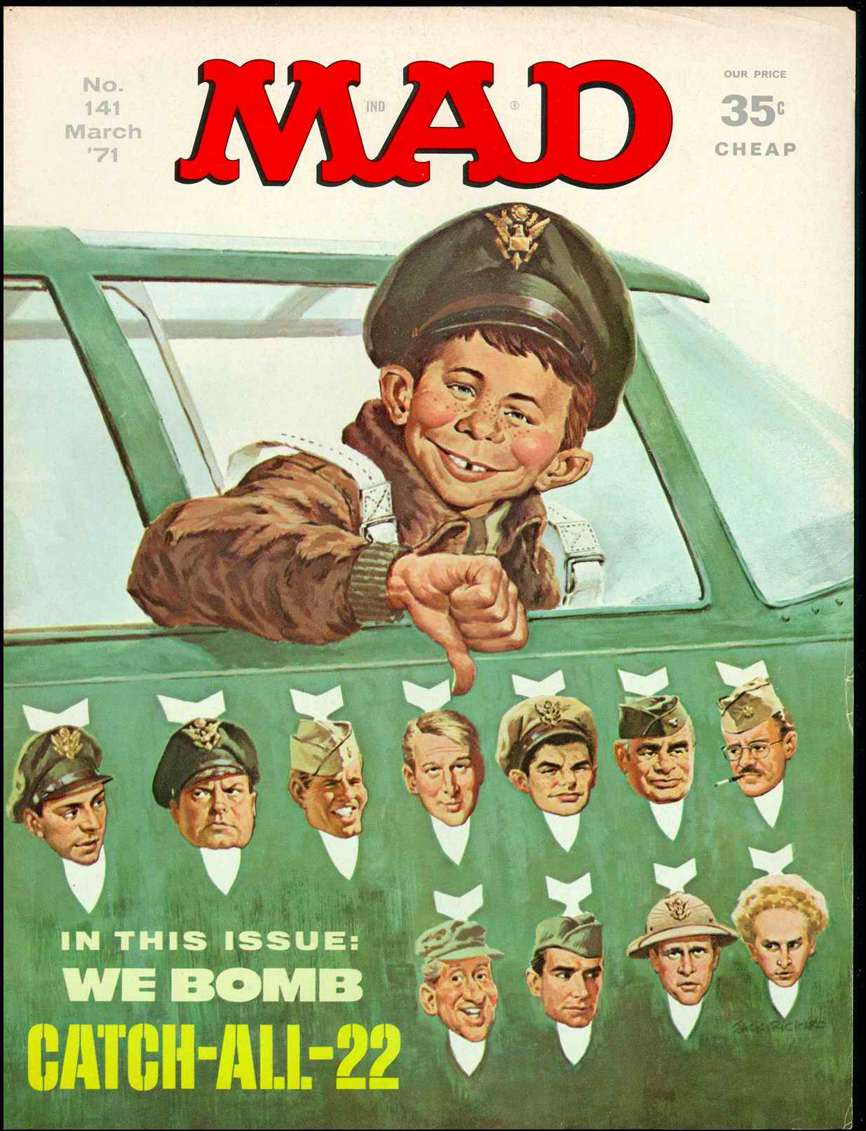 Mad #141 cover