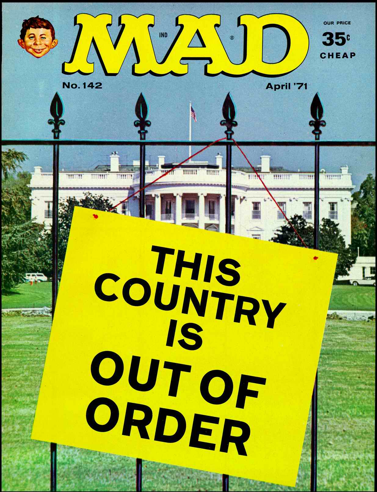 Mad #142 cover
