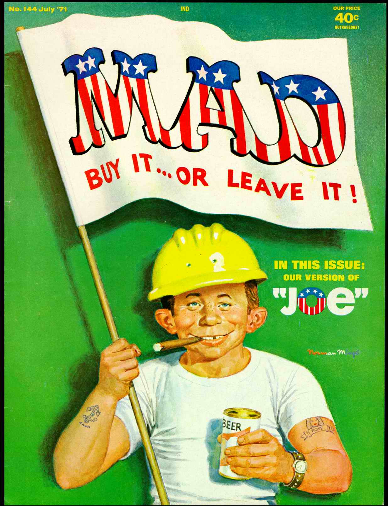 Mad #144 cover