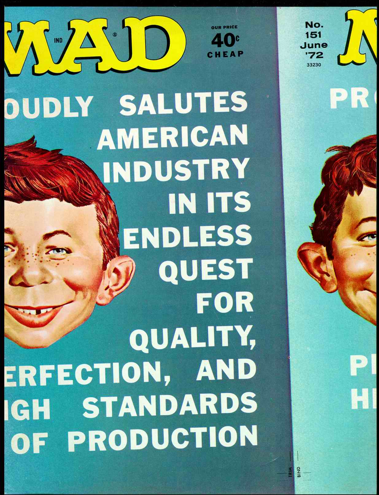 Mad #151 cover