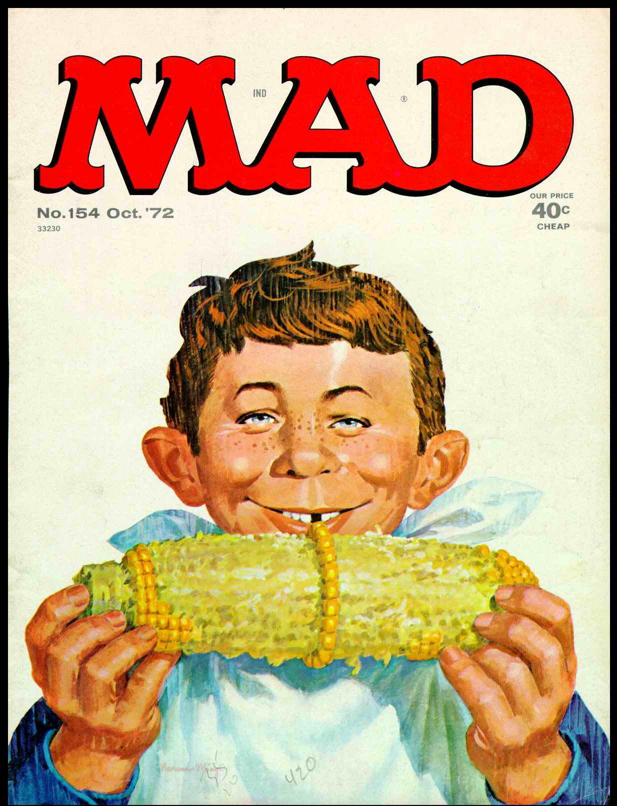 Mad #154 cover