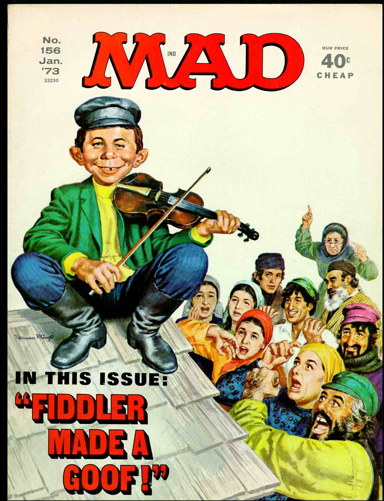 Mad #156 cover