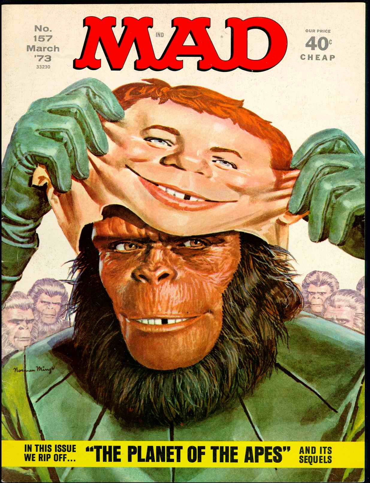 Mad #157 cover
