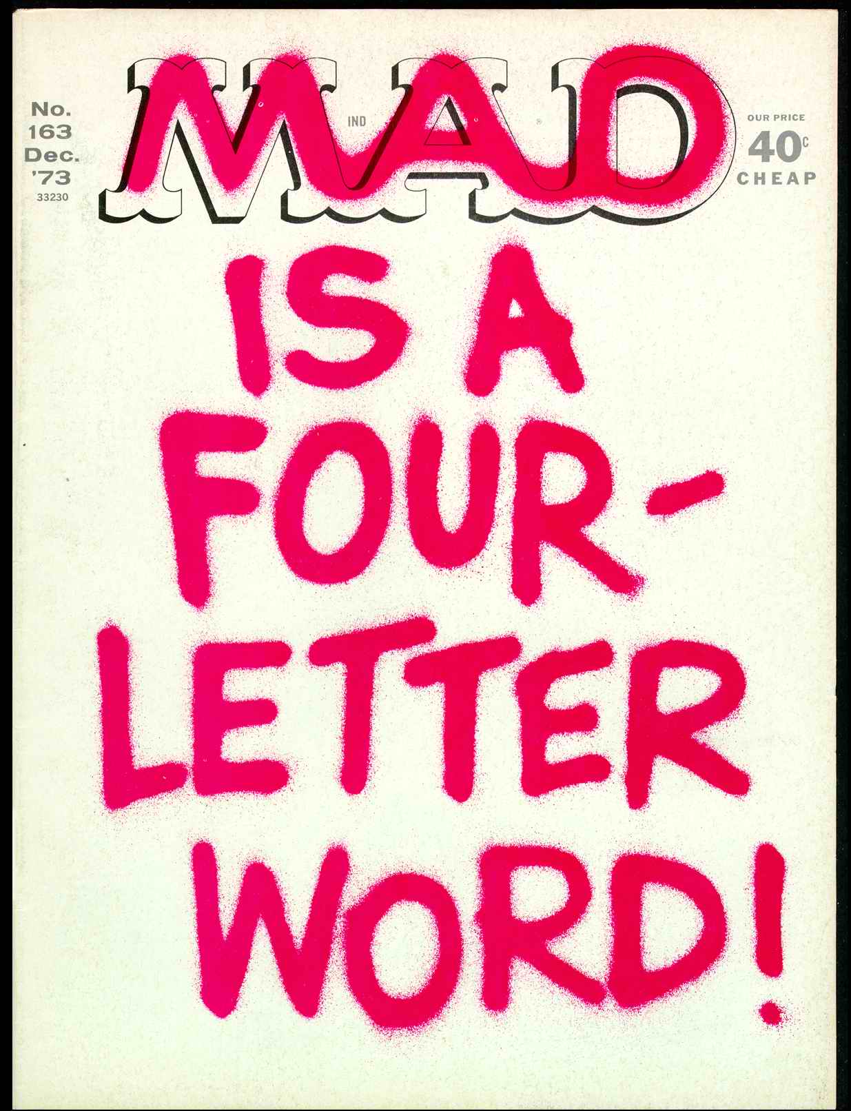 Mad #163 cover