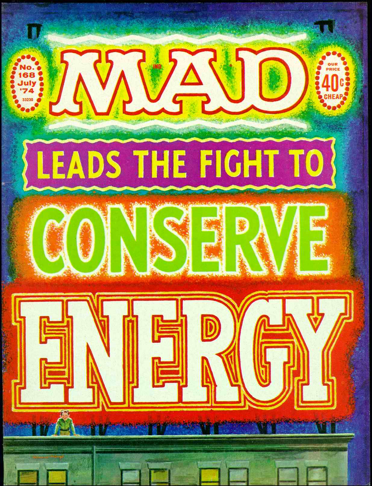 Mad #168 cover