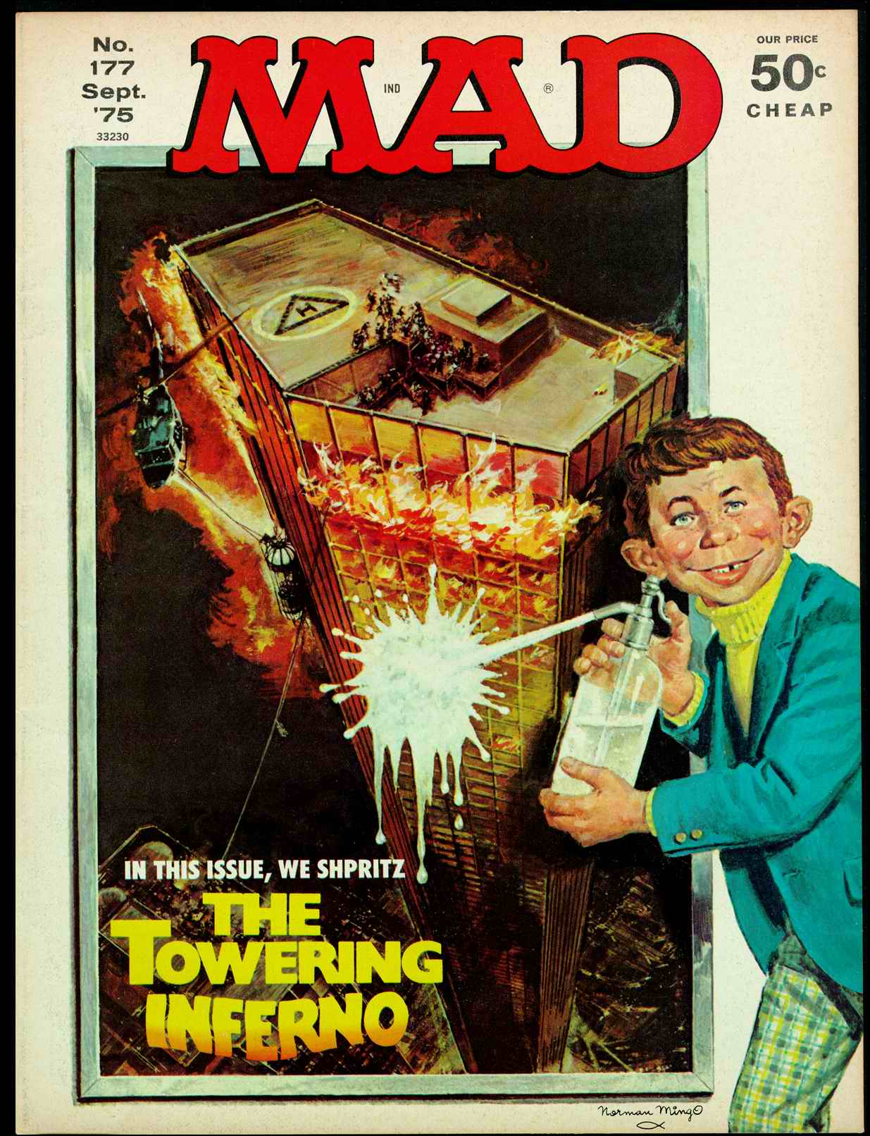 Mad #177 cover