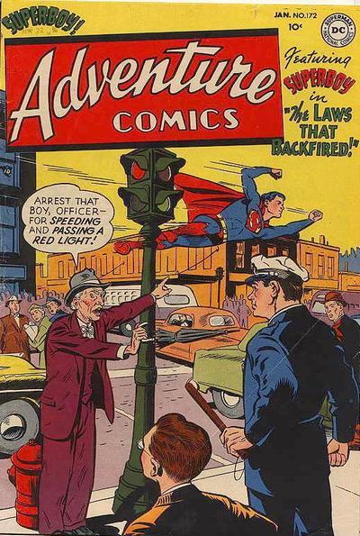 Adventure Comics #172 cover