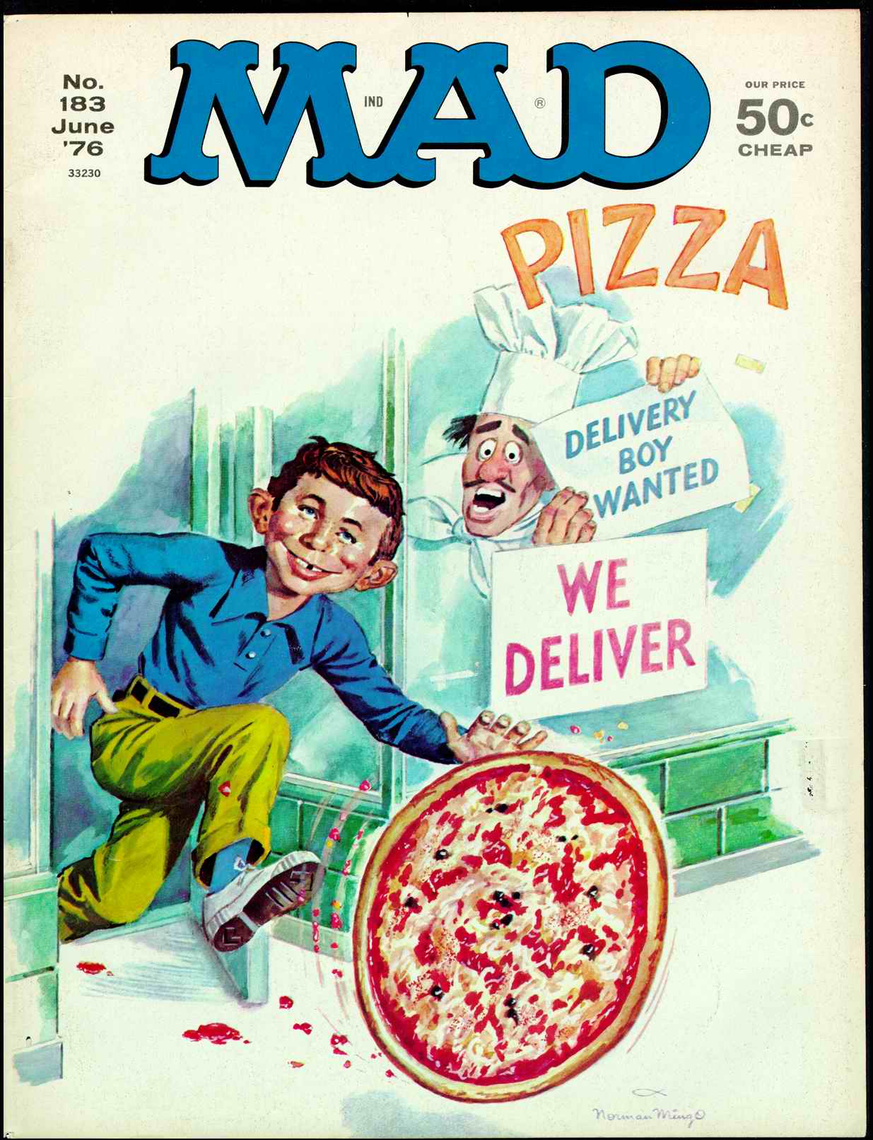 Mad #183 cover