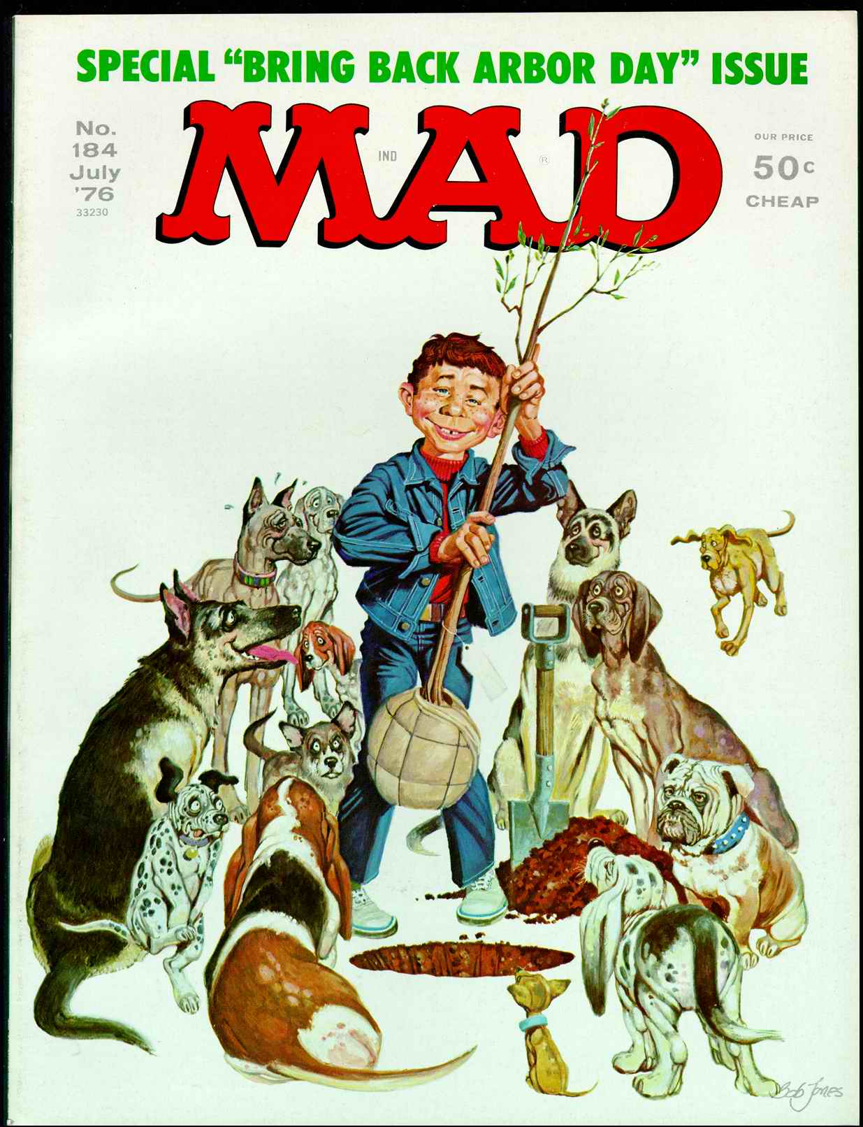 Mad #184 cover
