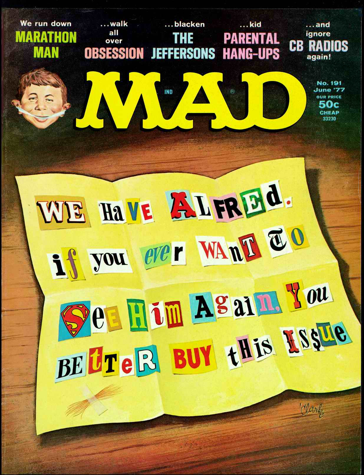 Mad #191 cover