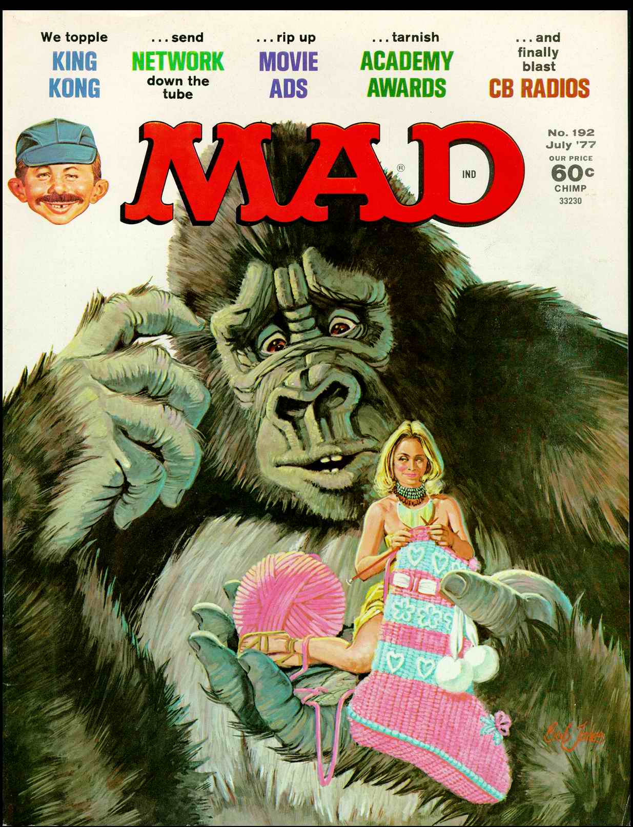 Mad #192 cover