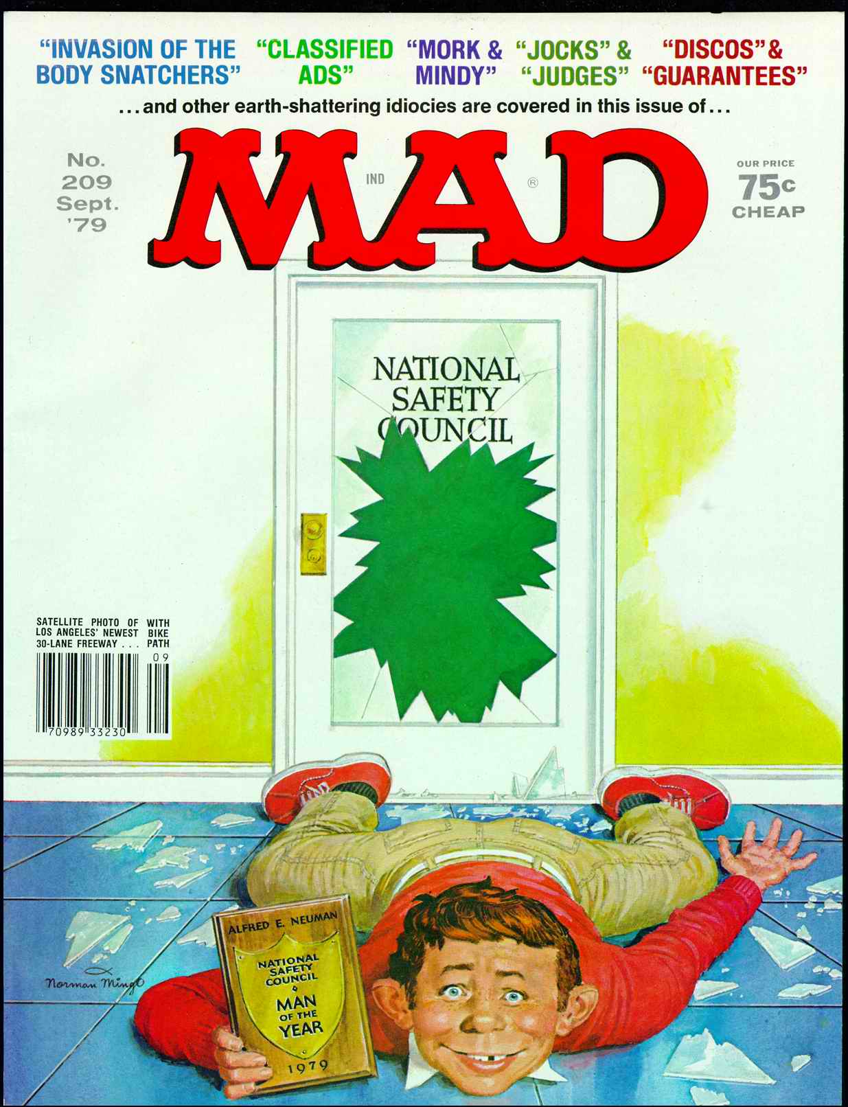 Mad #209 cover