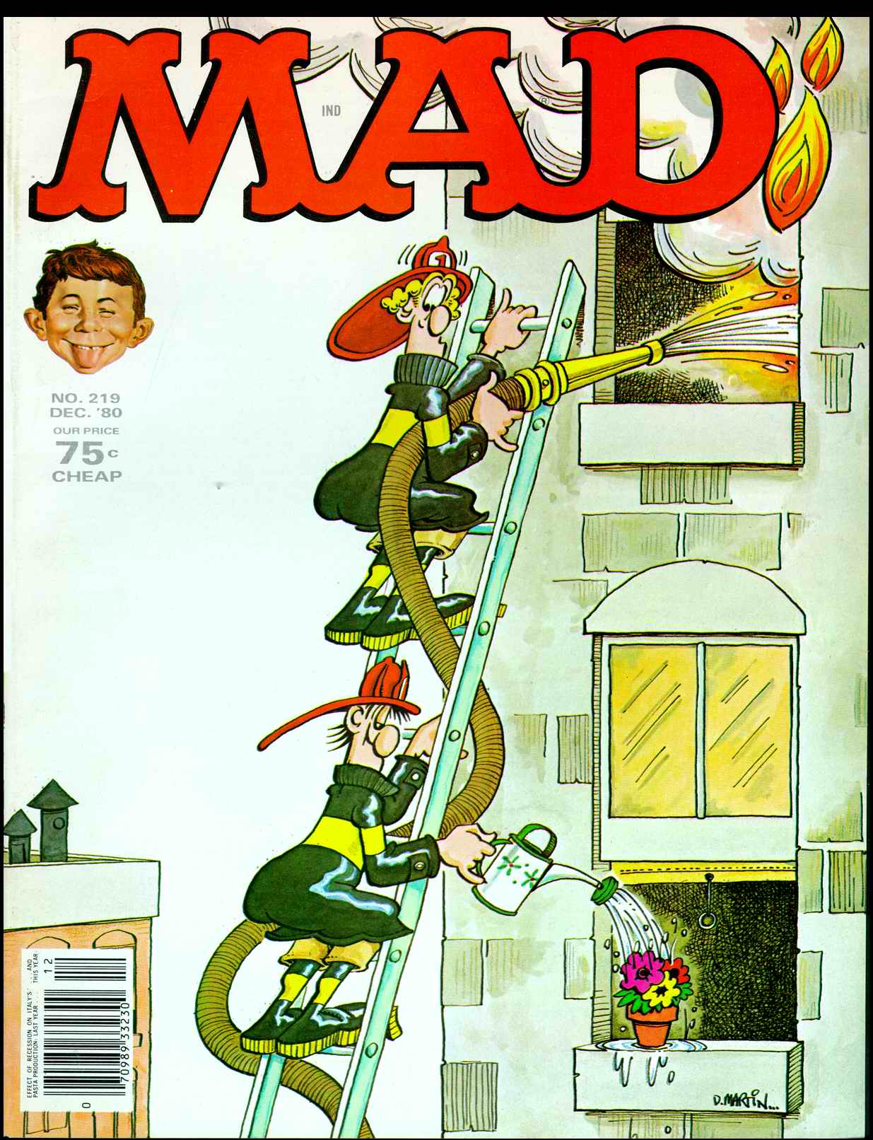 Mad #219 cover