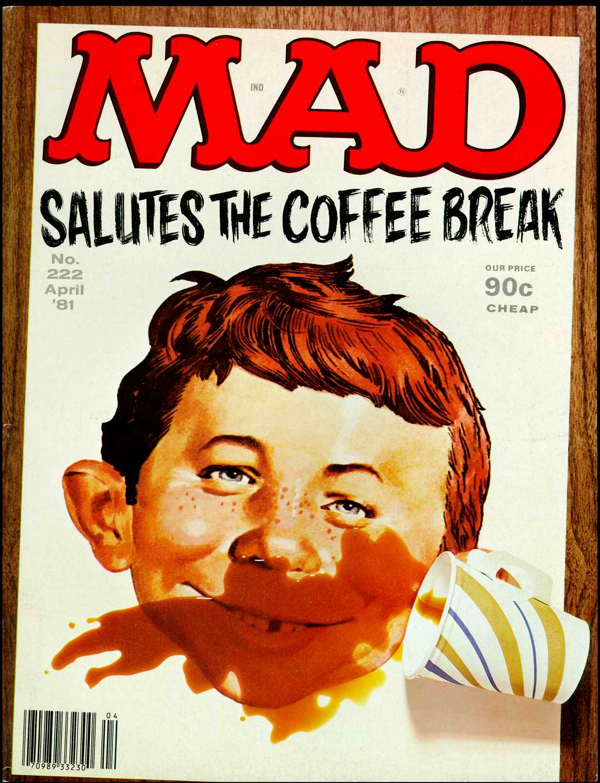 Mad #222 cover