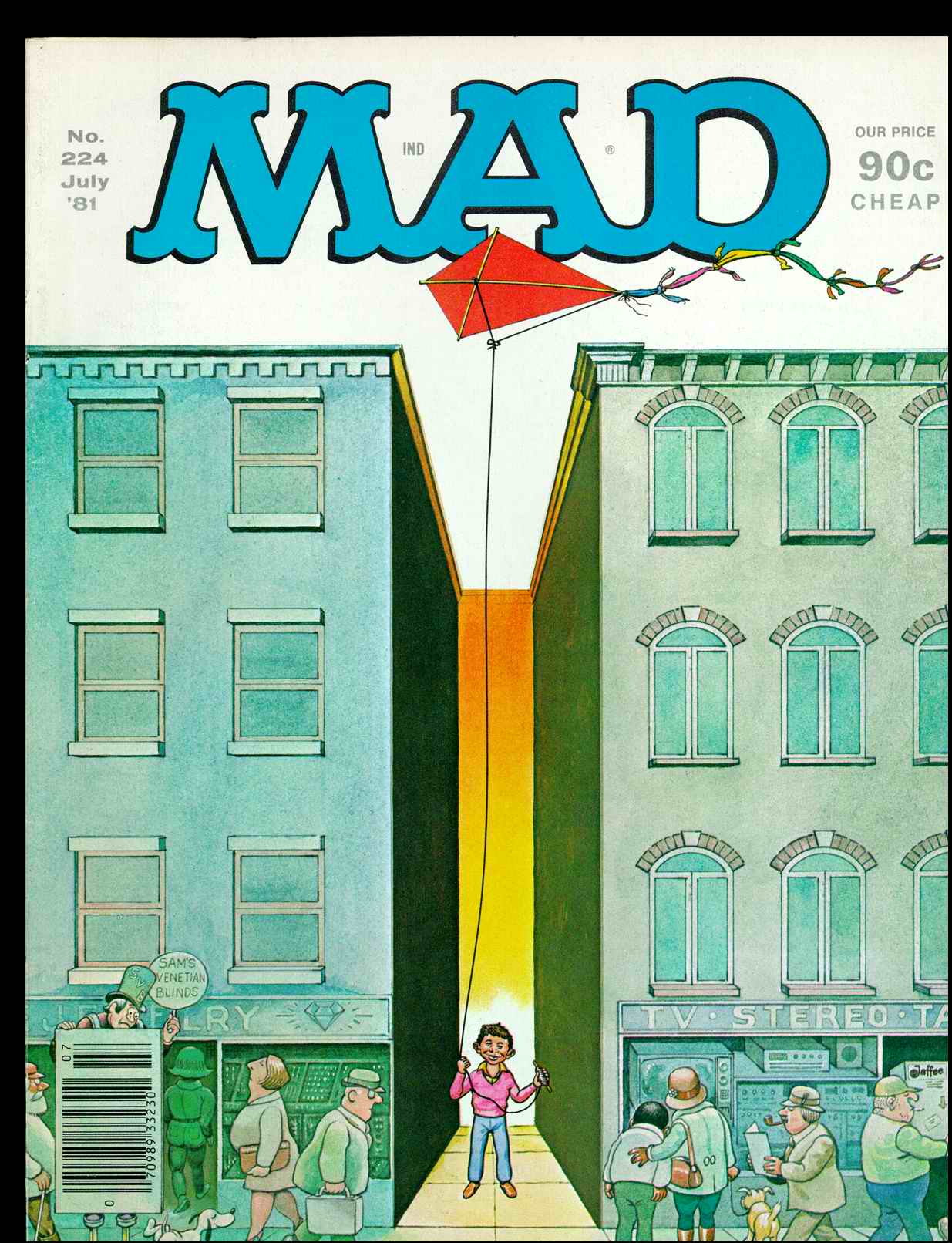 Mad #224 cover