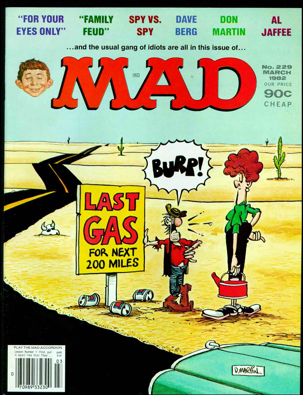 Mad #229 cover