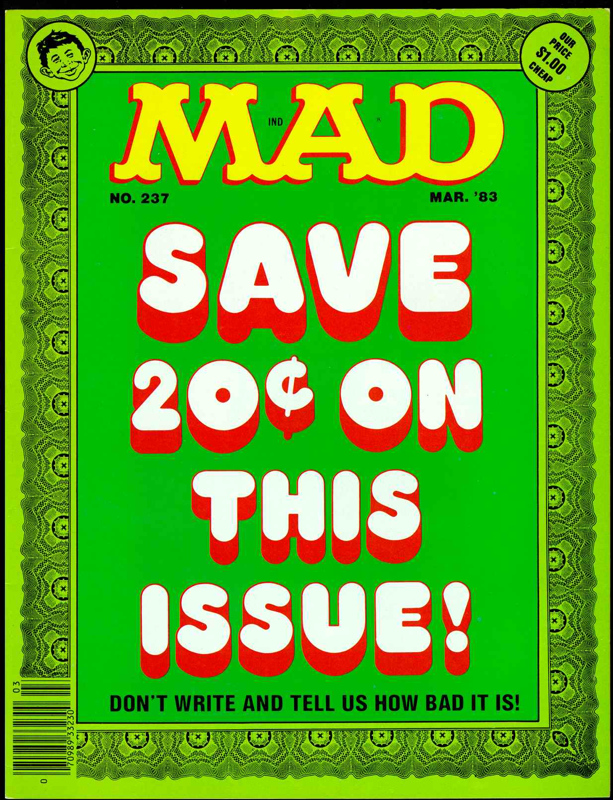 Mad #237 cover