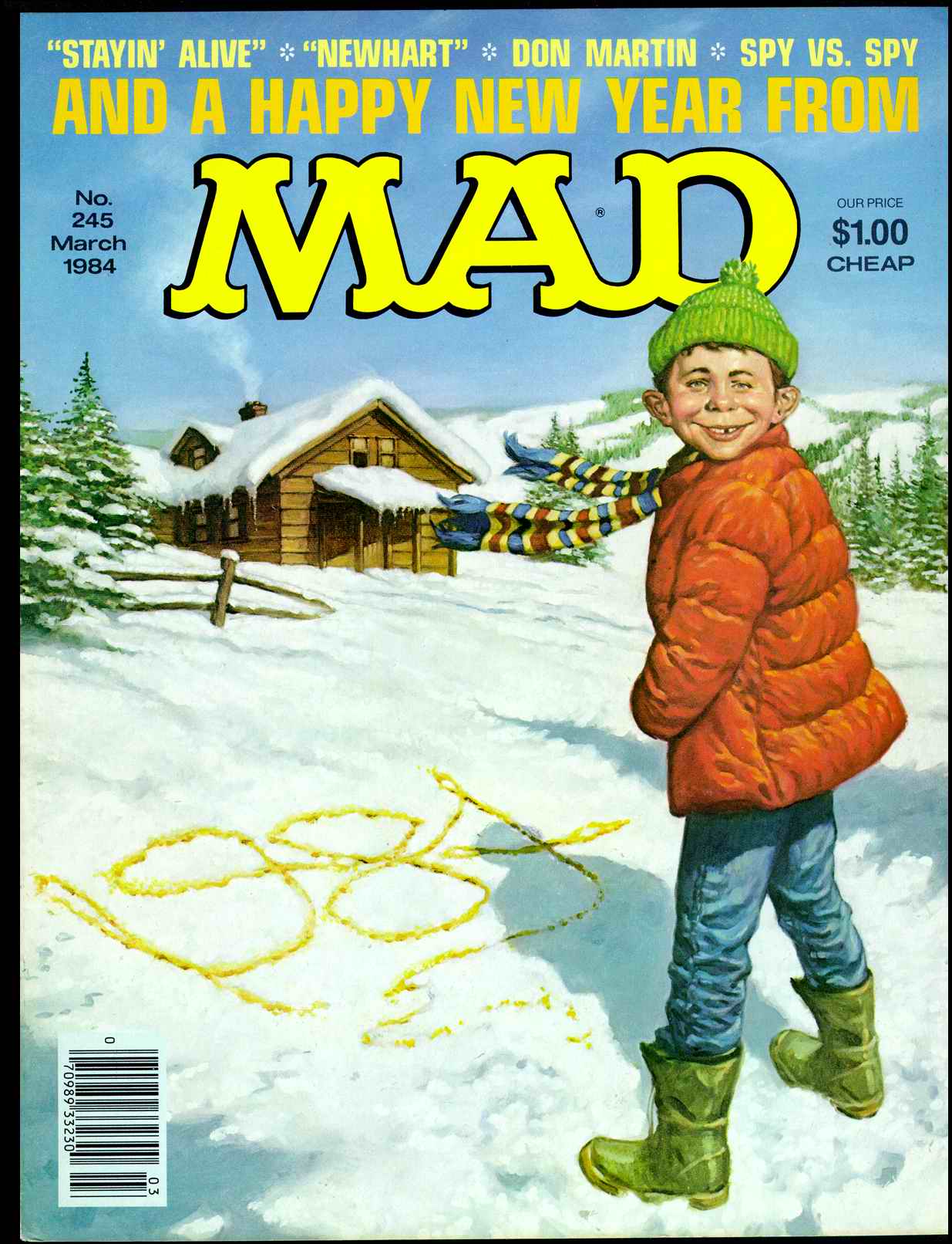 Mad #245 cover