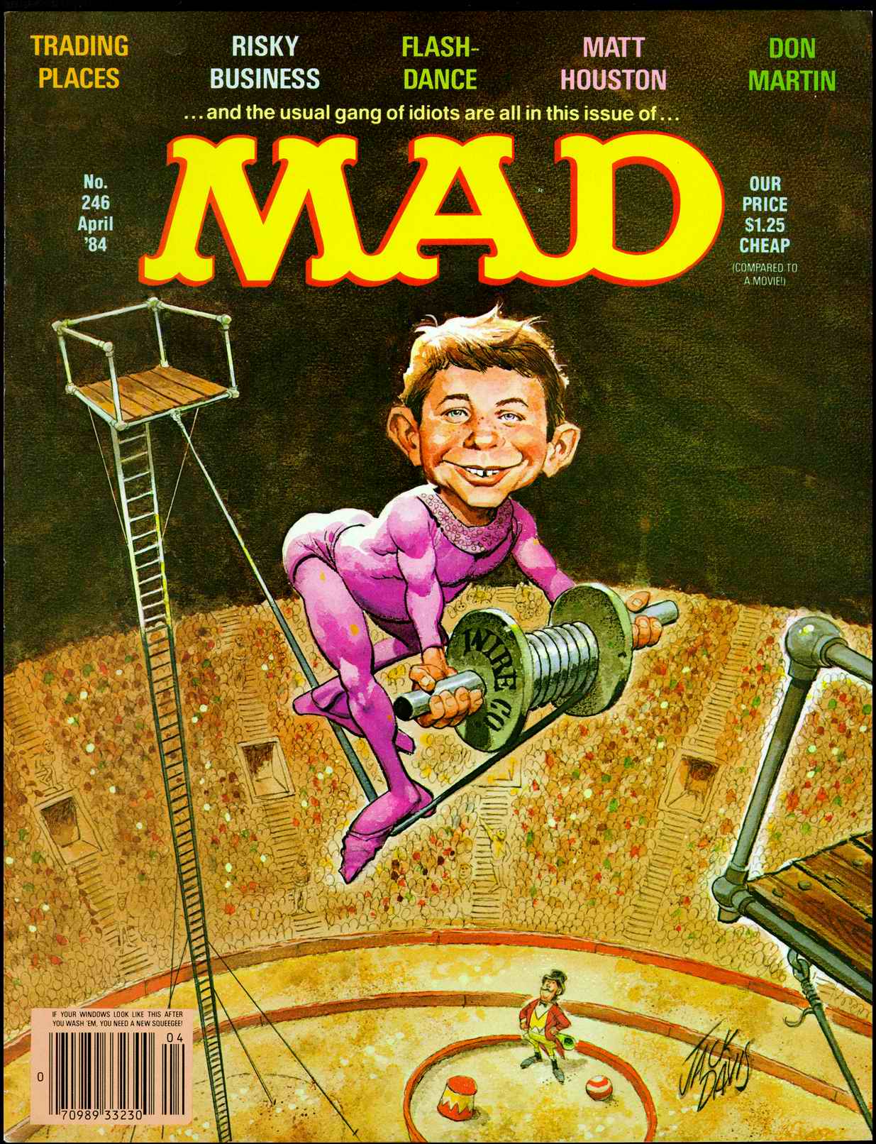 Mad #246 cover