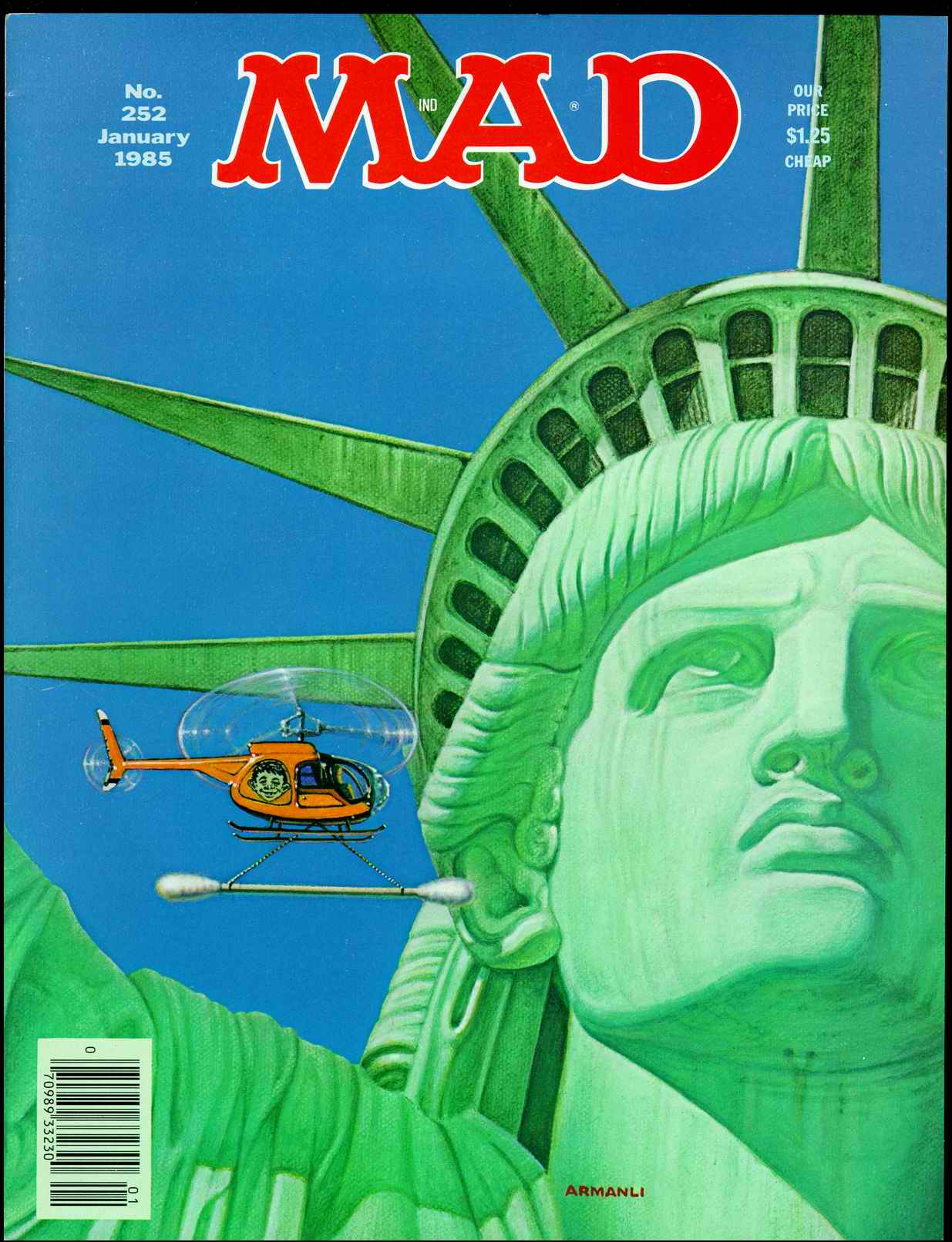 Mad #252 cover