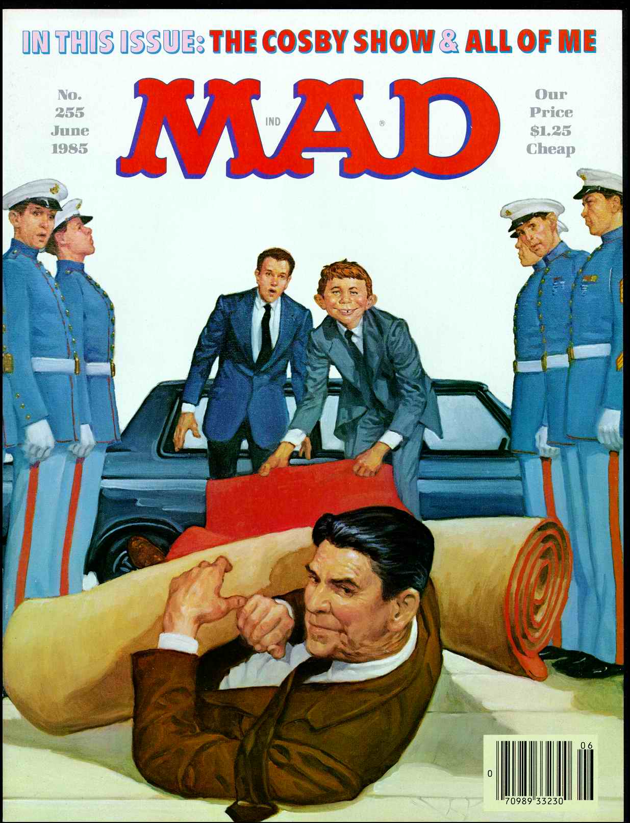 Mad #255 cover