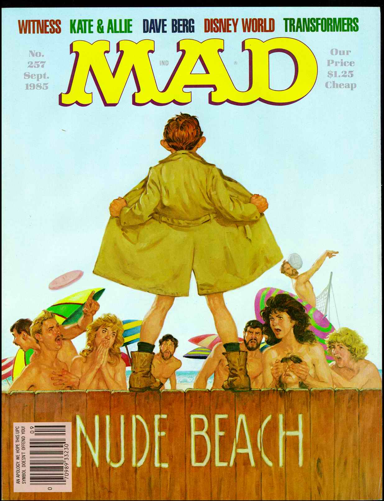 Mad #257 cover
