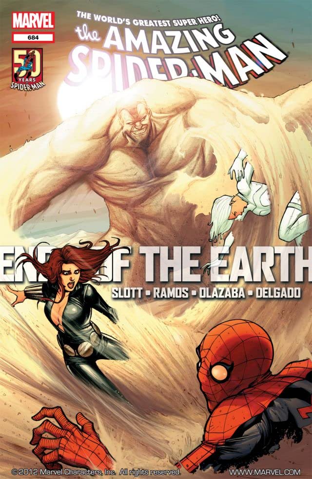 The Amazing Spider-Man #684 cover
