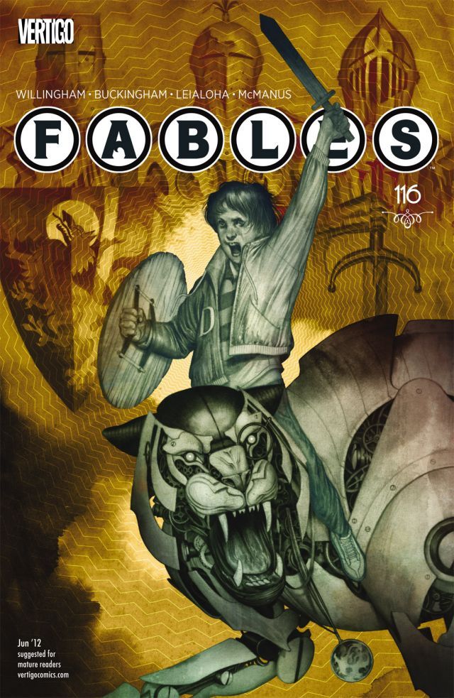 Fables #116 cover