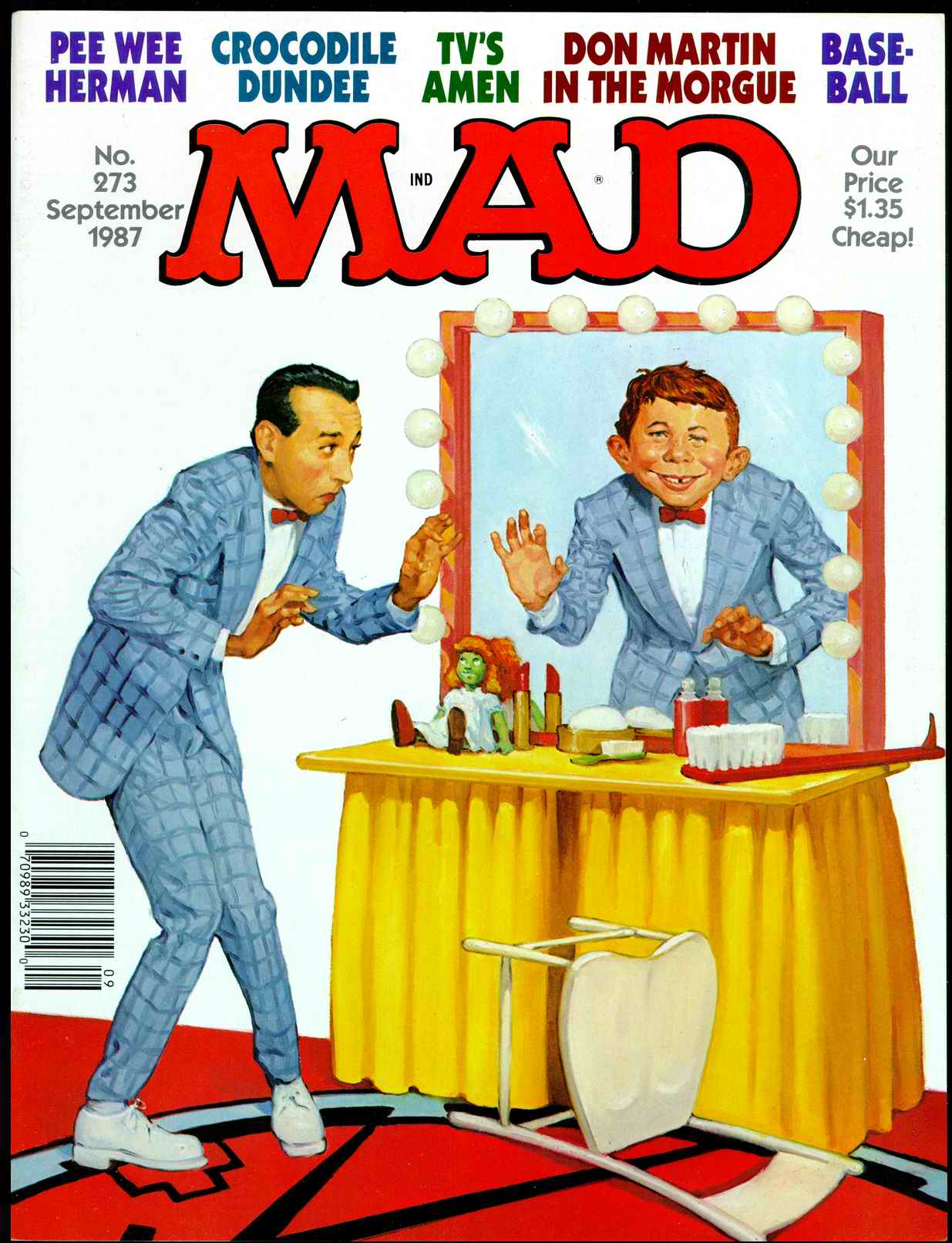 Mad #273 cover