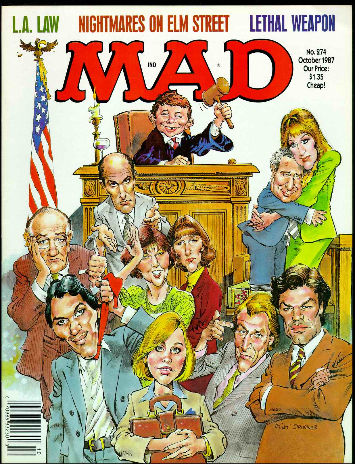 Mad #274 cover