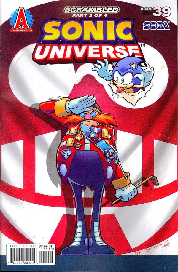 Sonic Universe #39 cover