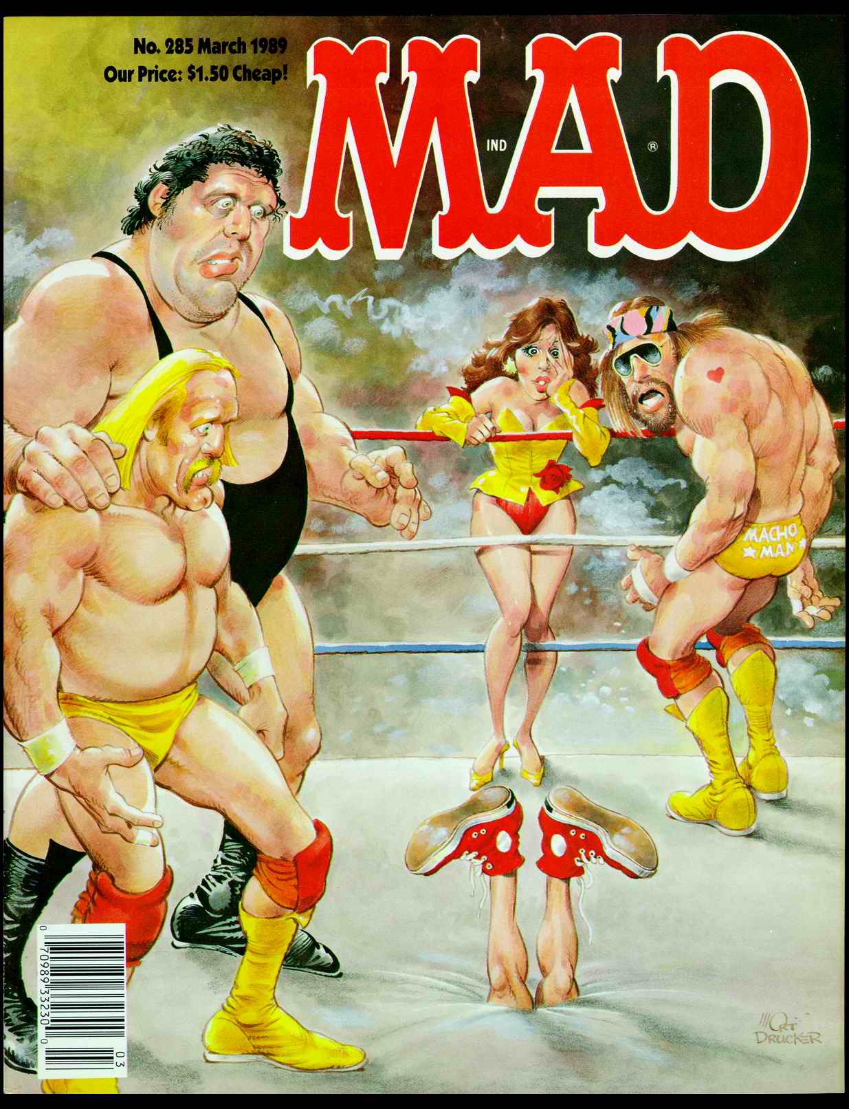 Mad #285 cover