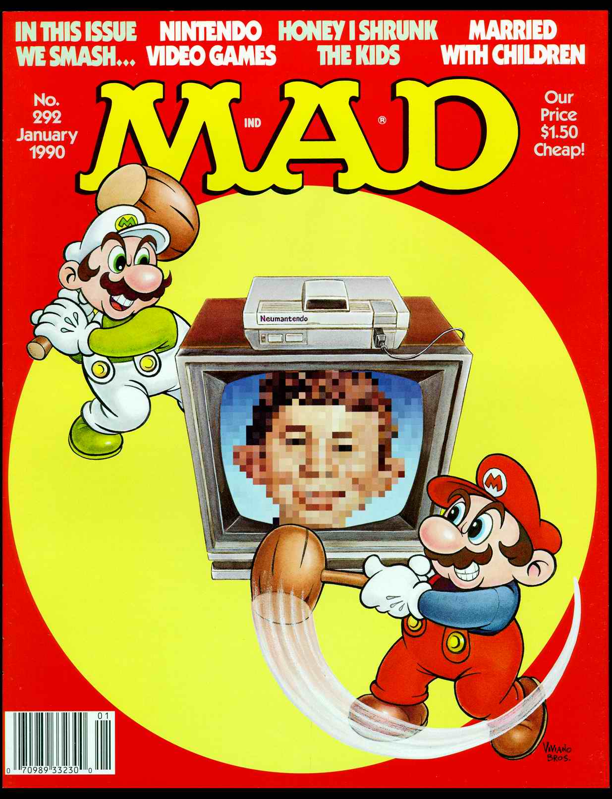 Mad #292 cover