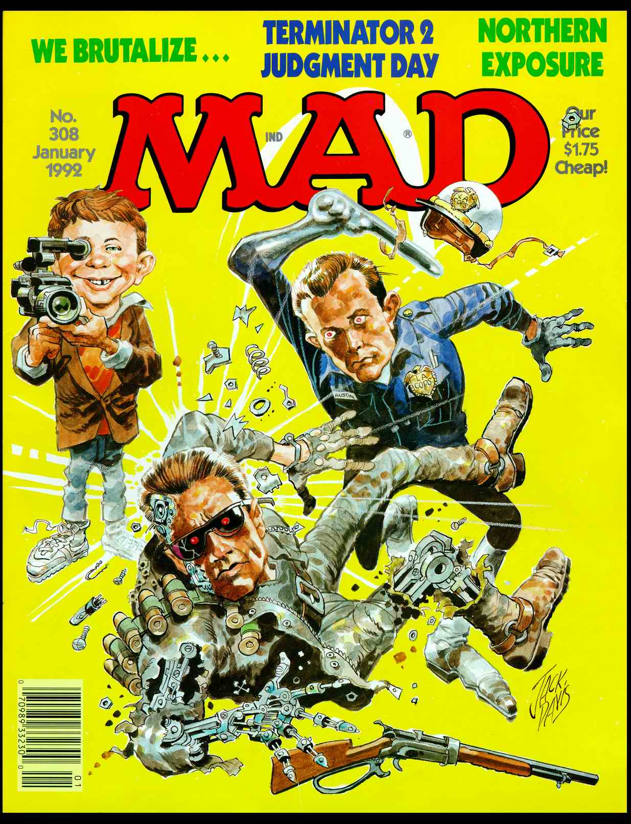 Mad #308 cover