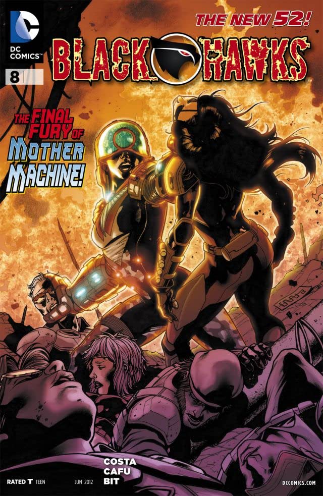 Blackhawks #8 cover