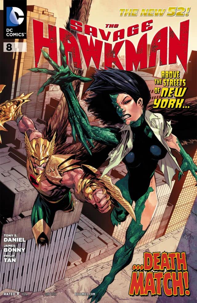 The Savage Hawkman #8 cover