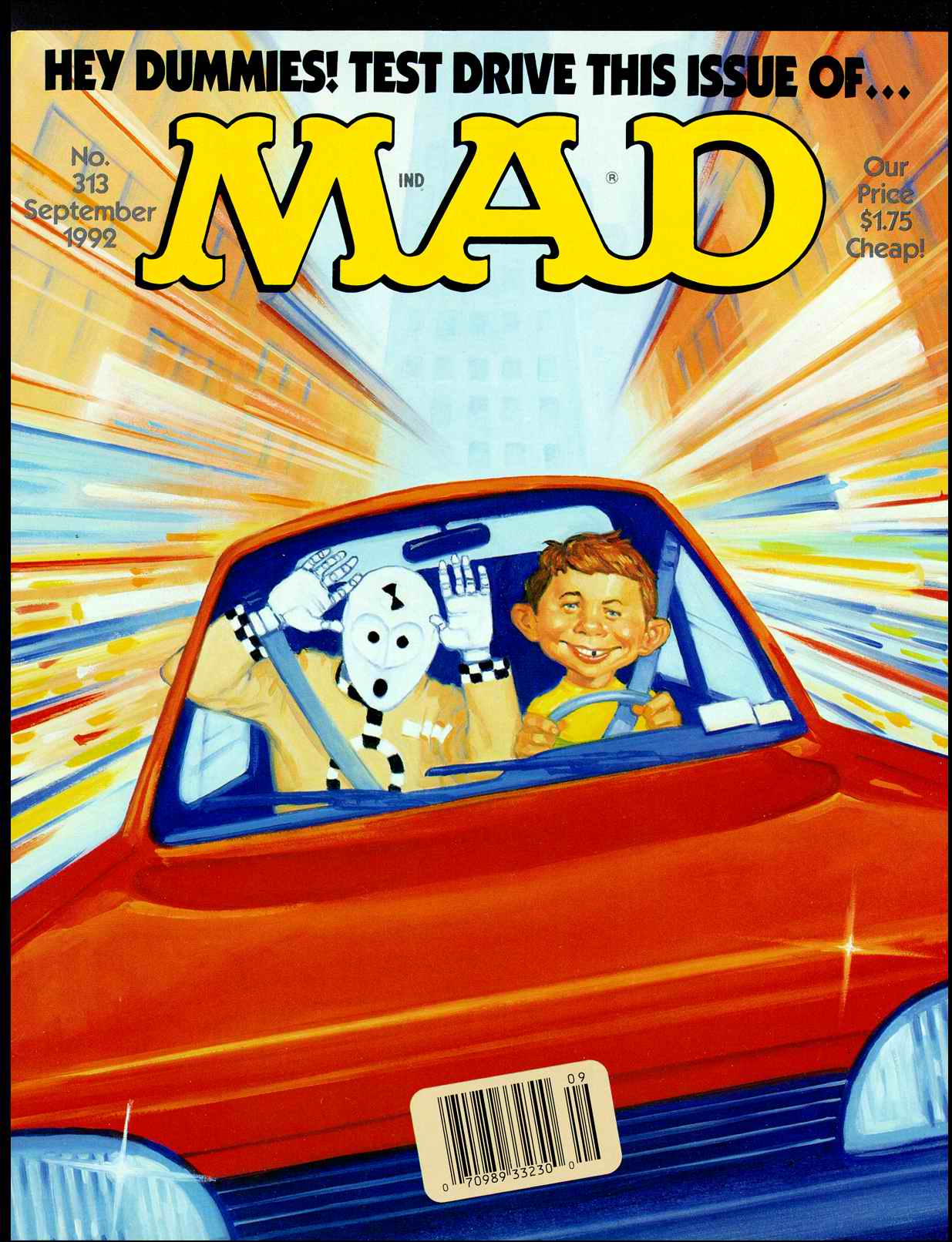 Mad #313 cover