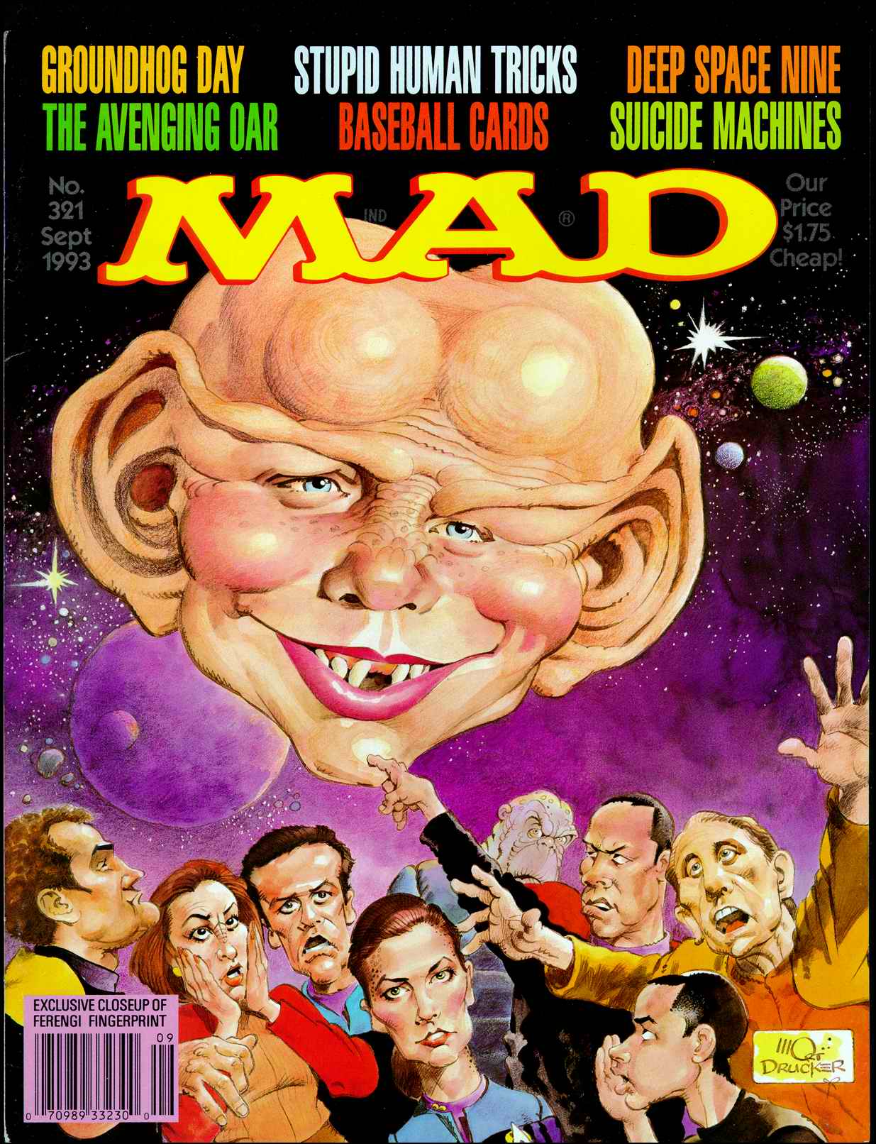 Mad #321 cover