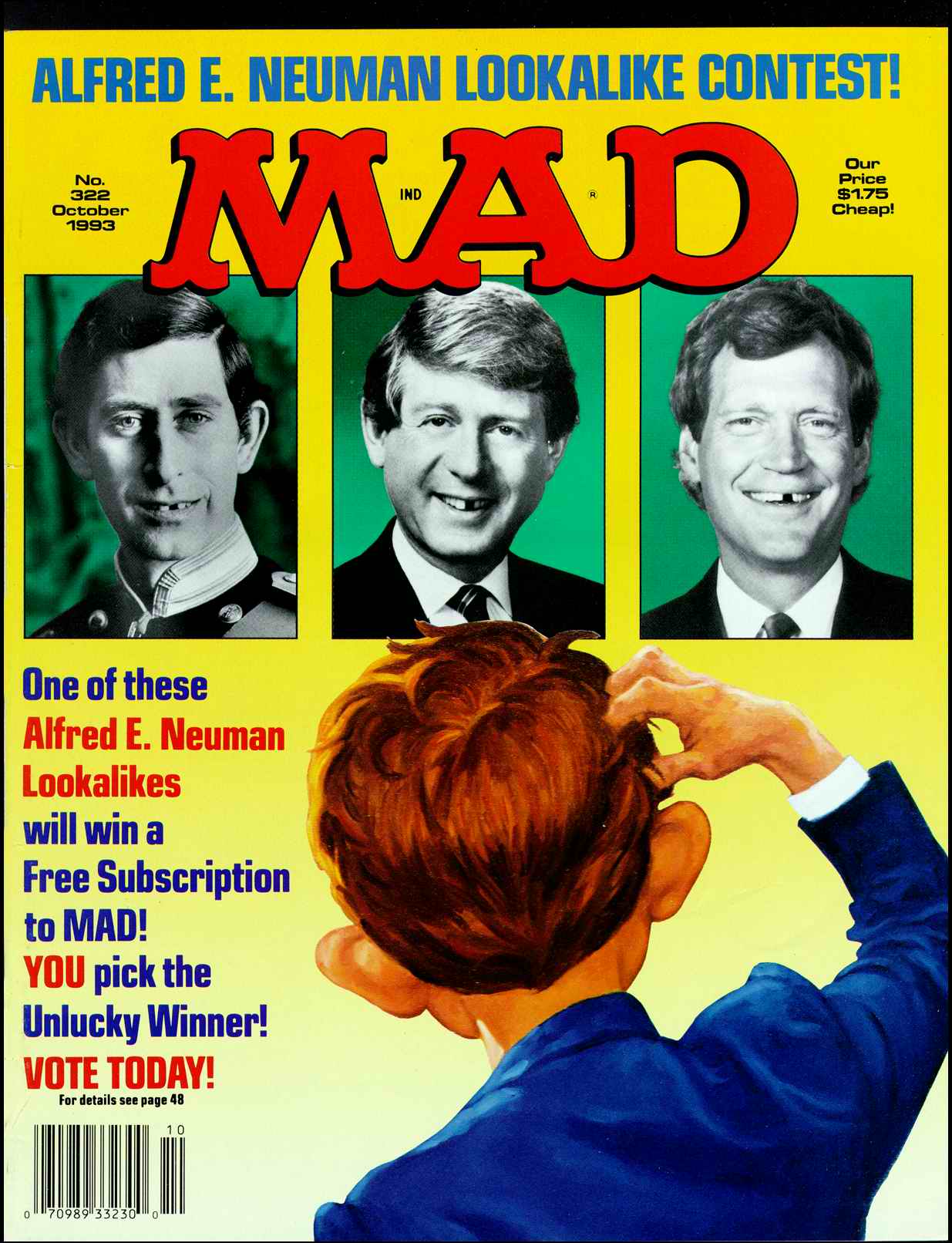 Mad #322 cover