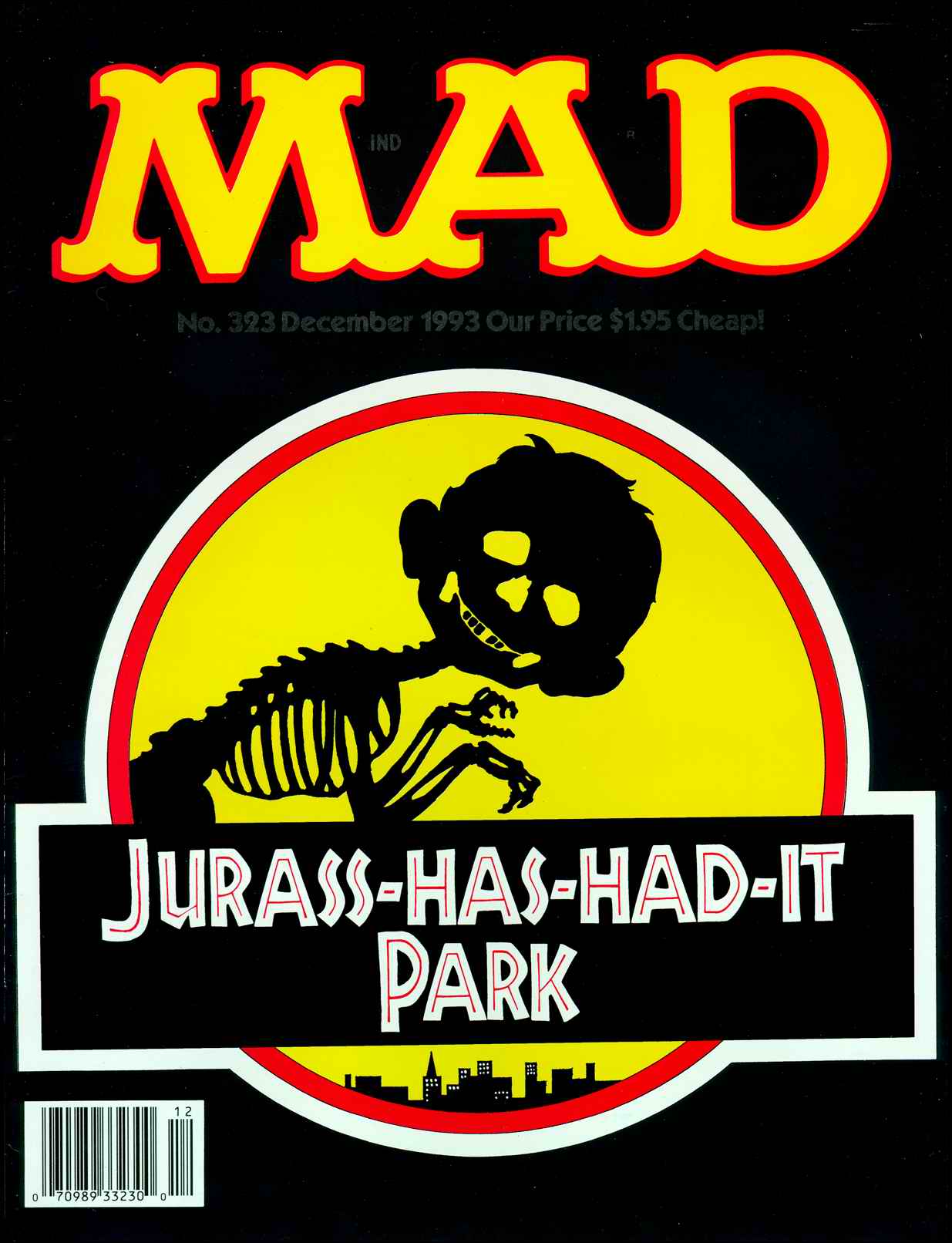 Mad #323 cover