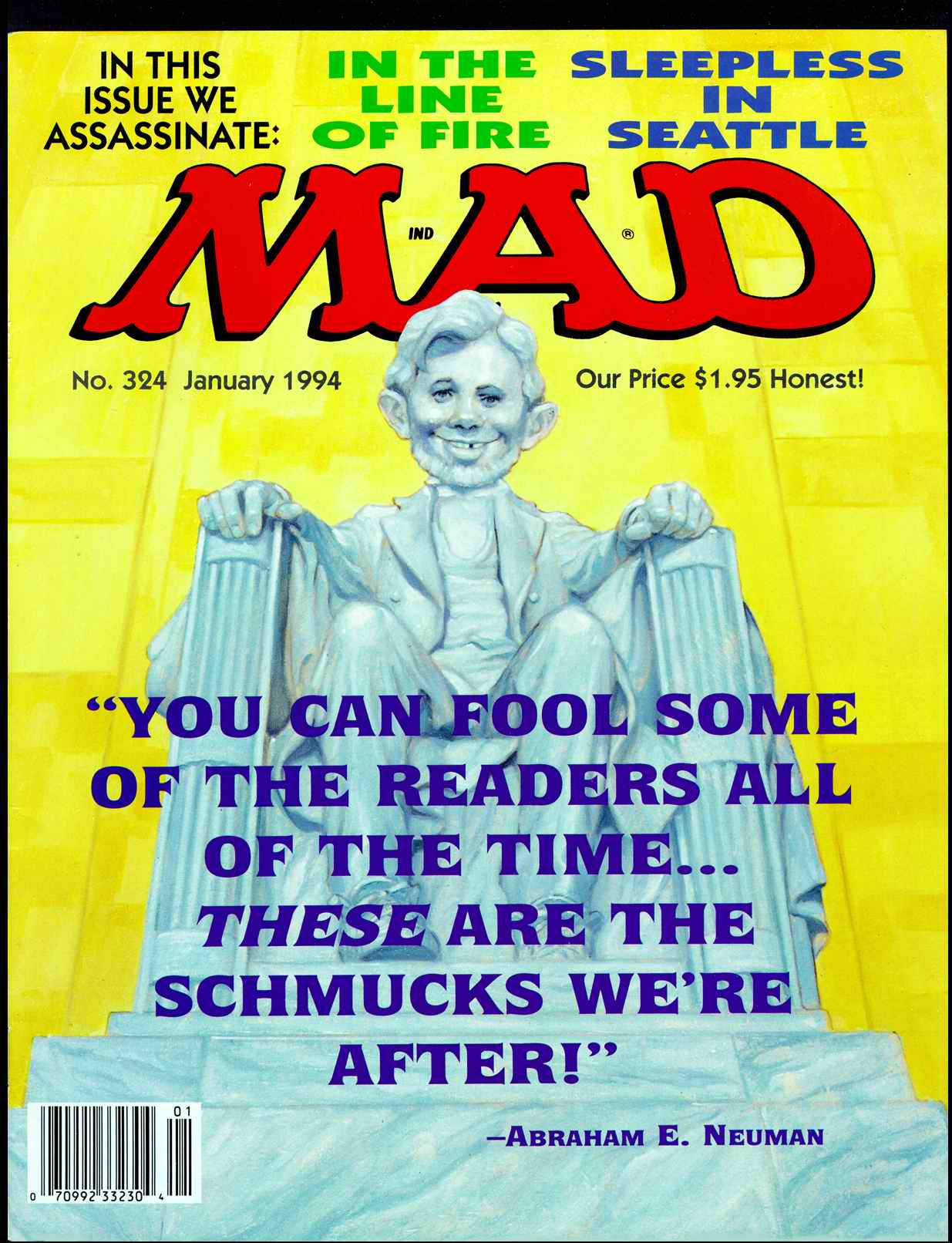Mad #324 cover