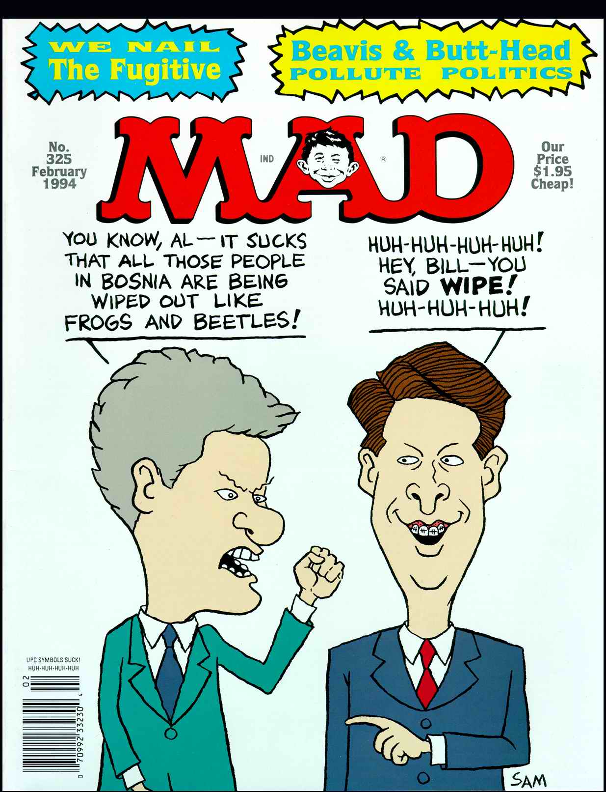 Mad #325 cover