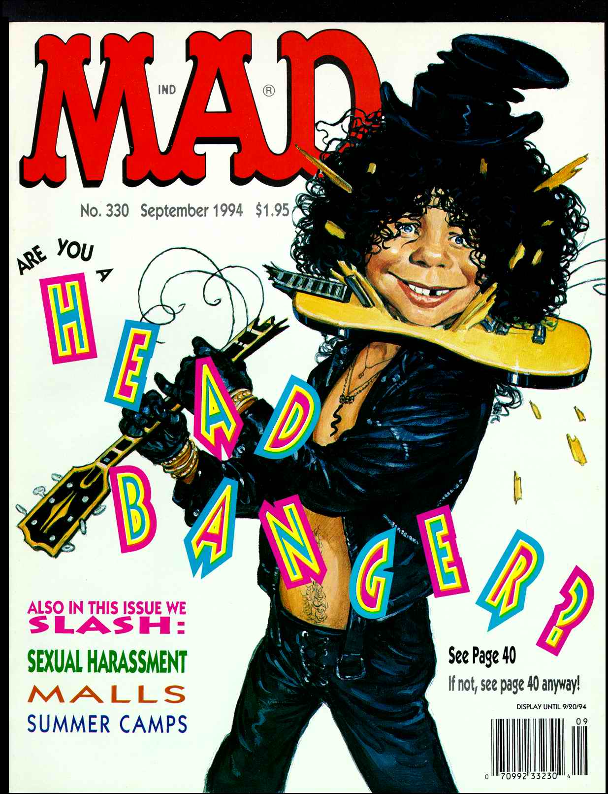 Mad #330 cover