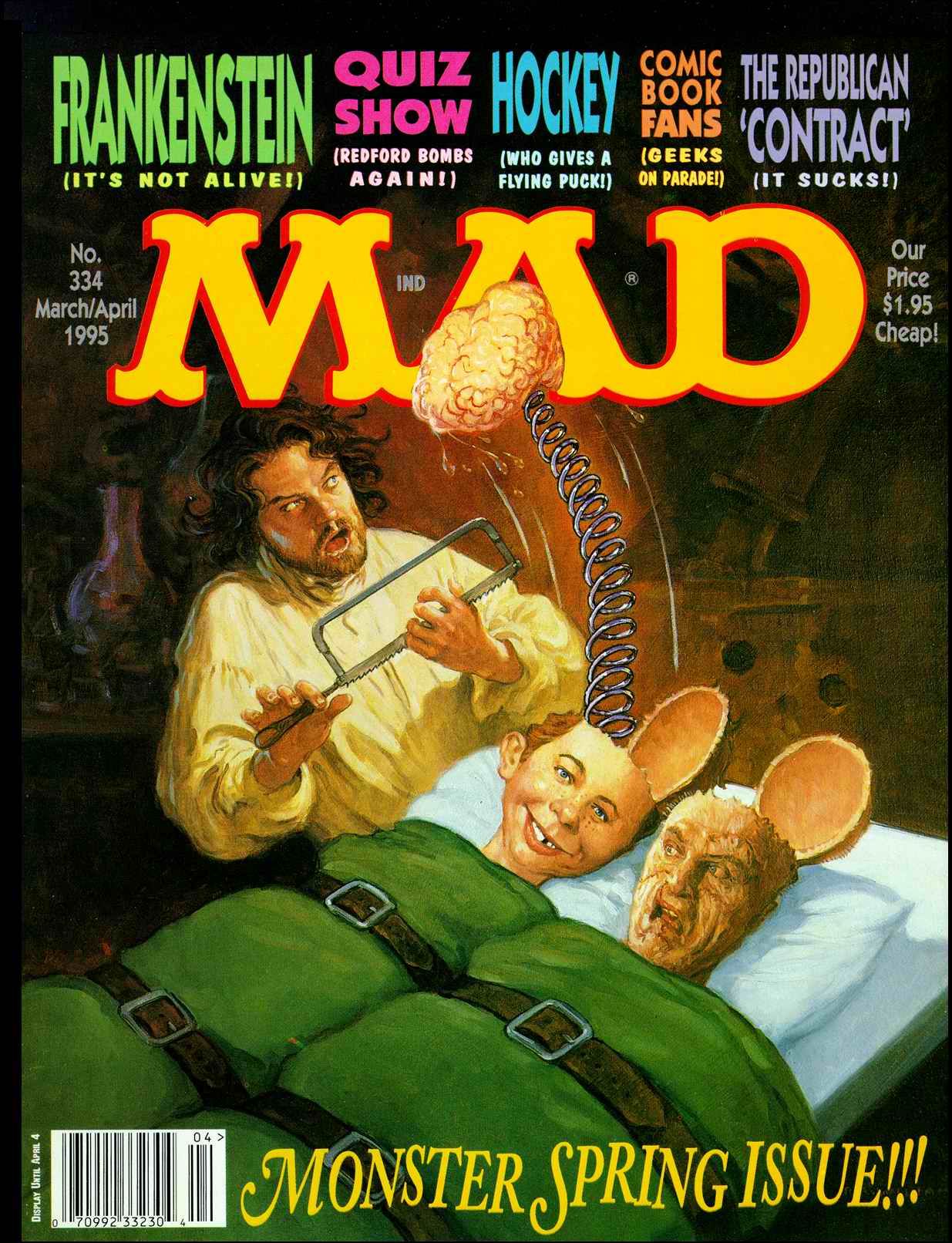 Mad #334 cover