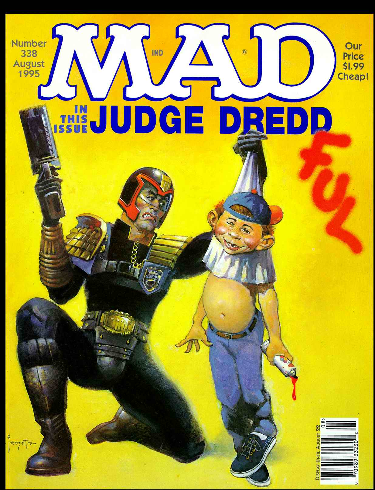 Mad #338 cover