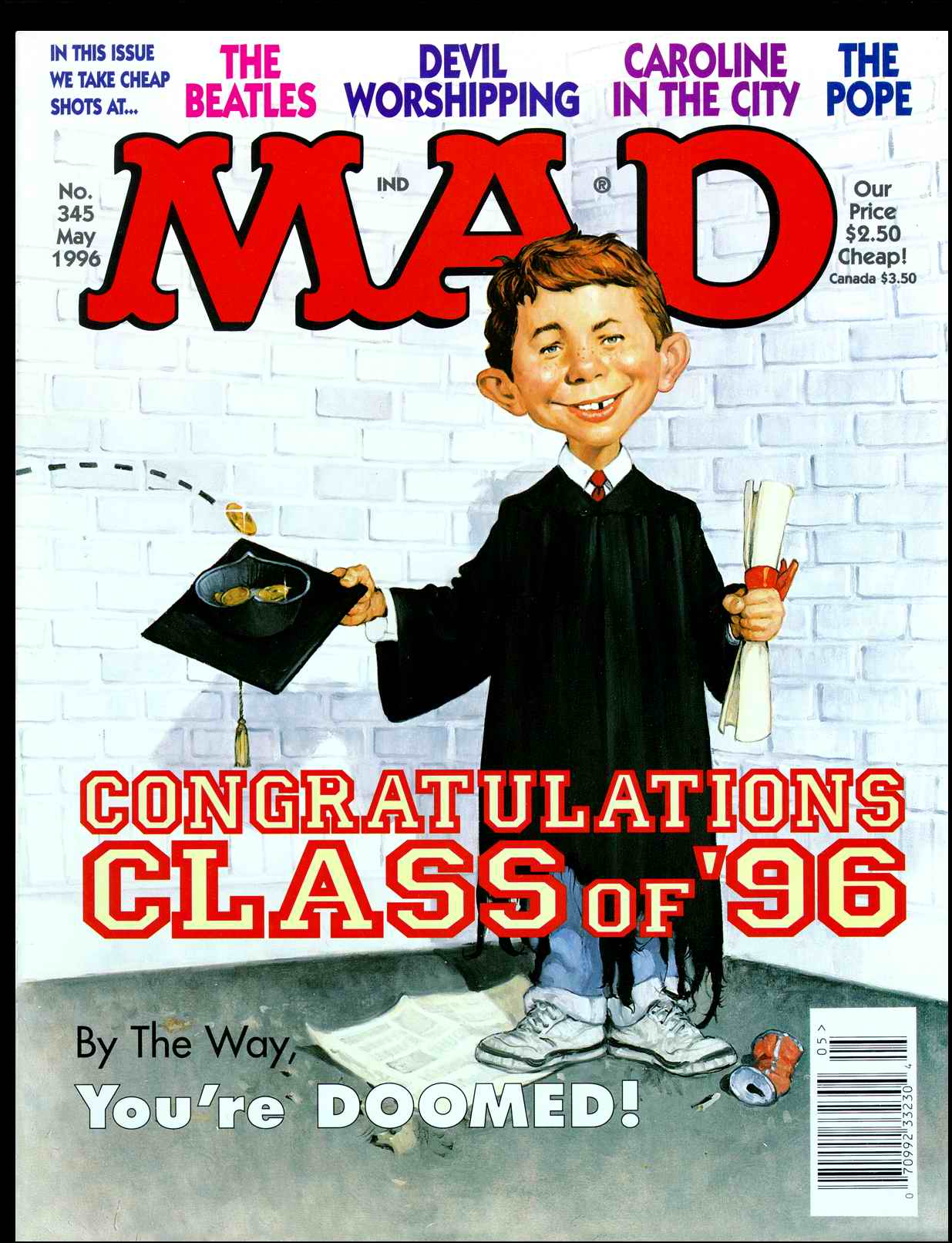 Mad #345 cover