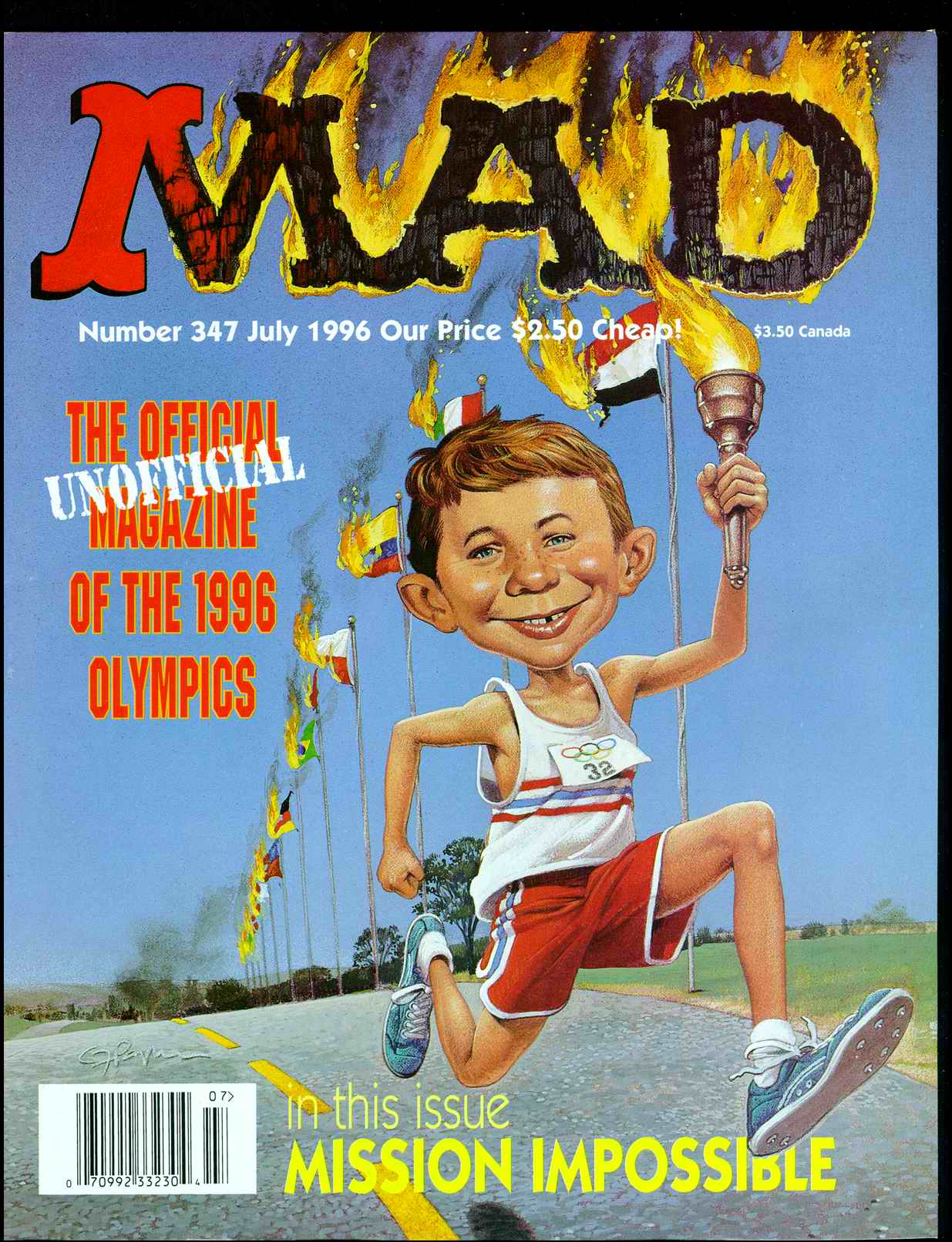Mad #347 cover